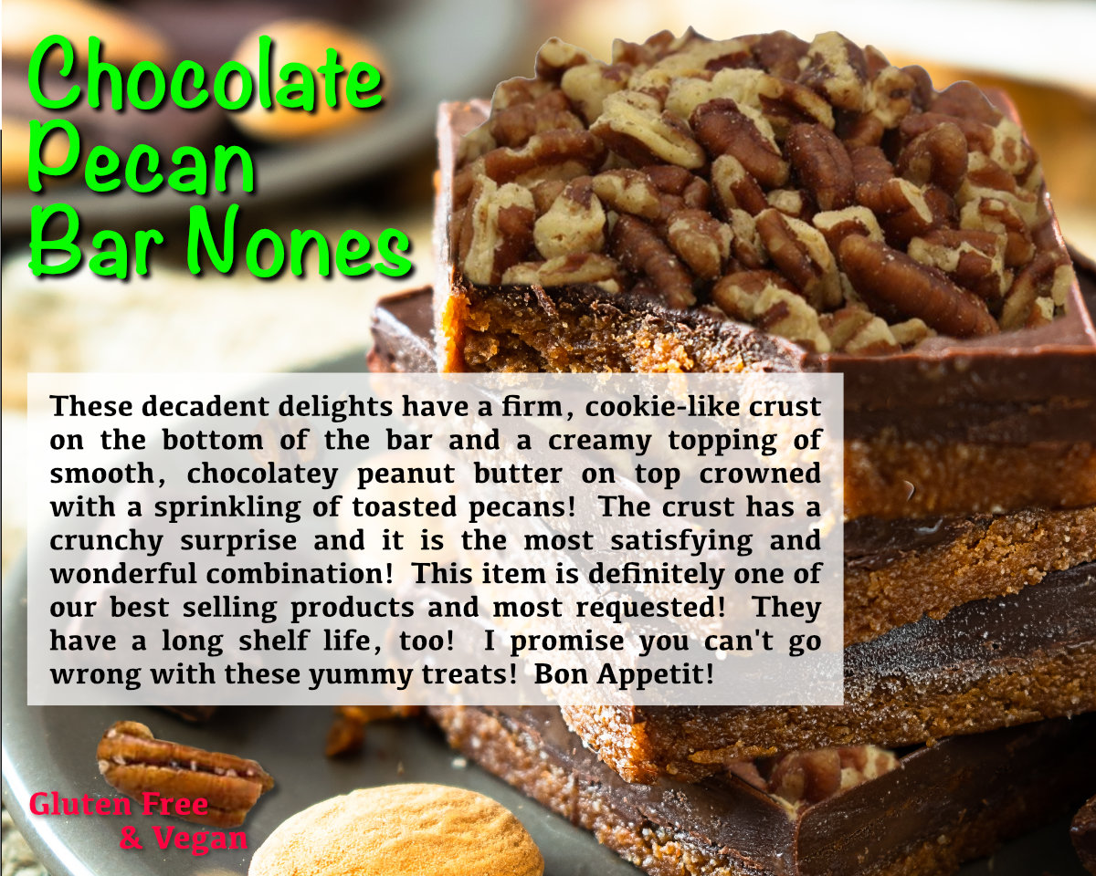 Chocolate Pecan Bar Nones