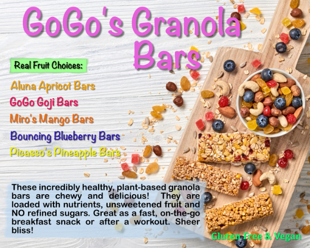 GoGo's Granola Bars