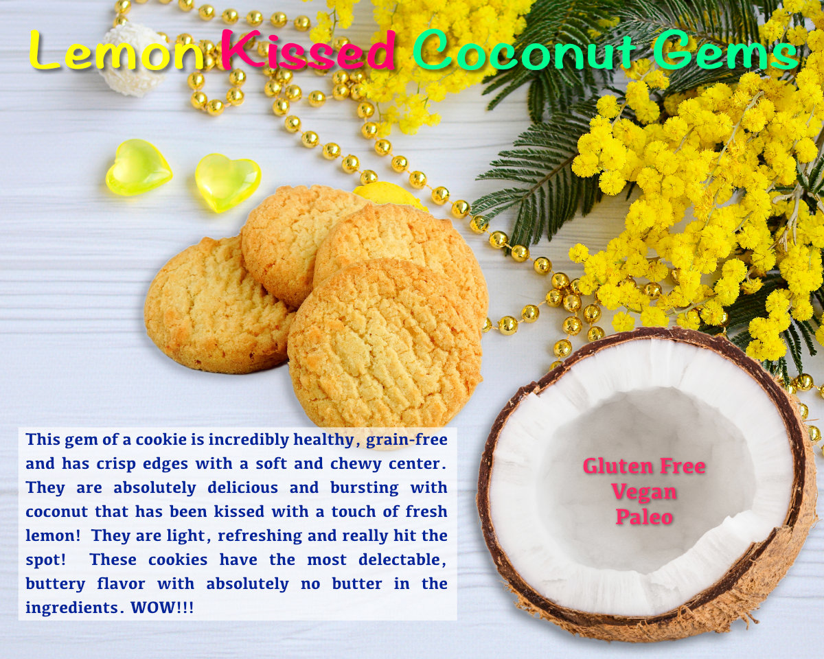 Lemon Kissed Coconut Gems
