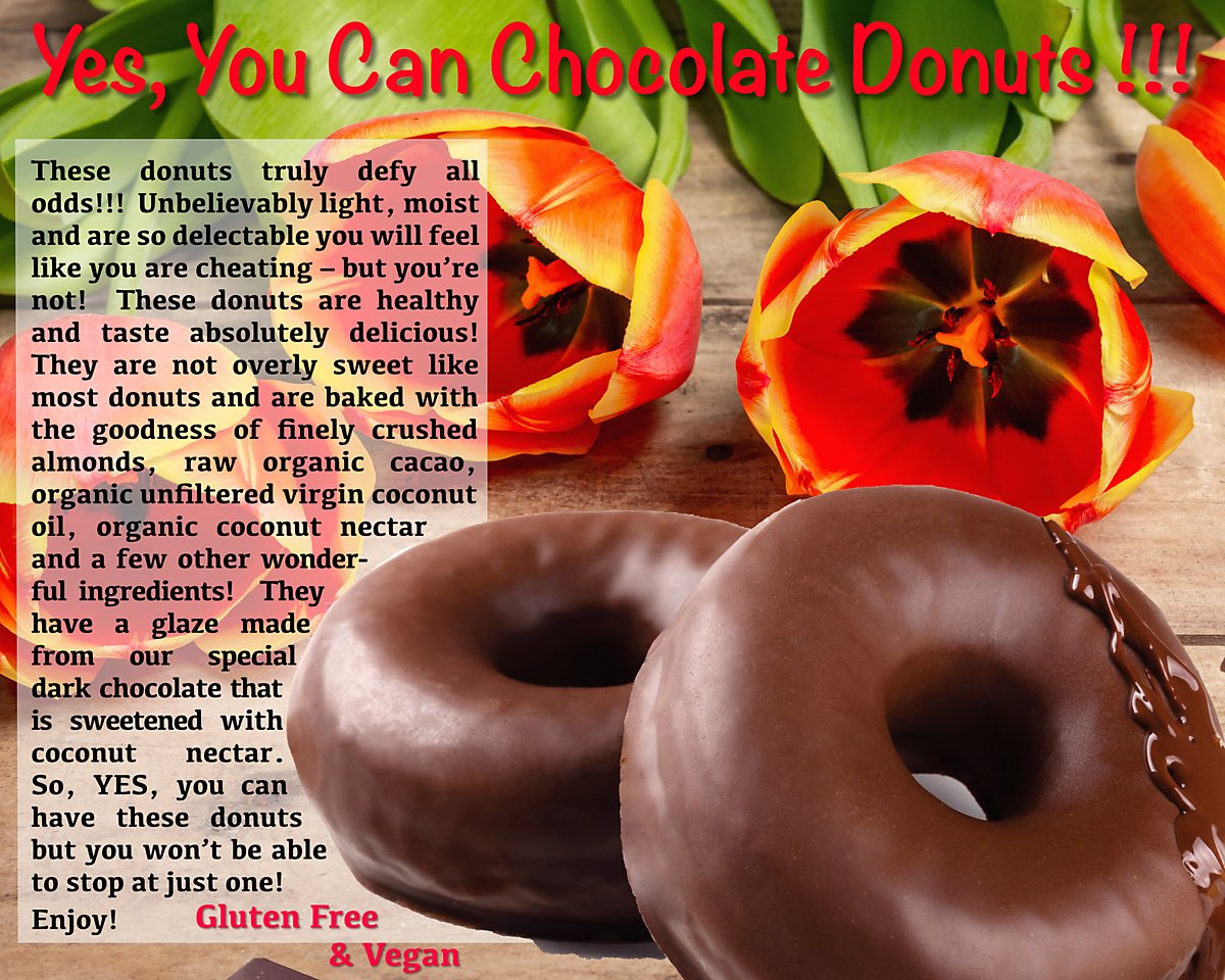 Yes, You Can Chocolate Donuts